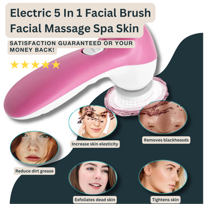 Electric Facial Cleansing Brush – Deep Cleanse & Spa-Like Skin Care at Home | Keftoshop™