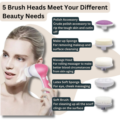 Electric Facial Cleansing Brush – Deep Cleanse & Spa-Like Skin Care at Home | Keftoshop™