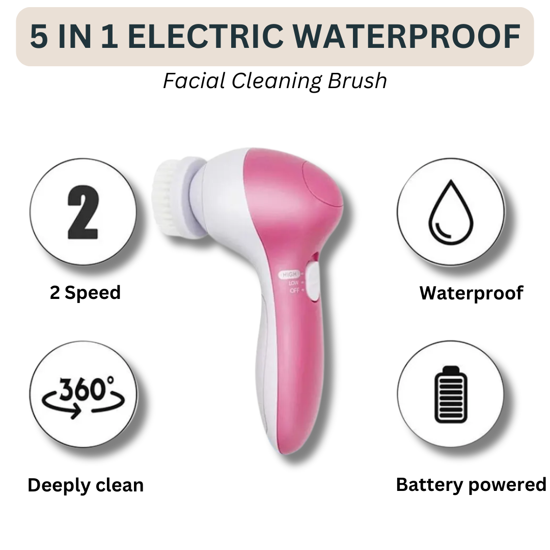 Electric Facial Cleansing Brush – Deep Cleanse & Spa-Like Skin Care at Home | Keftoshop™