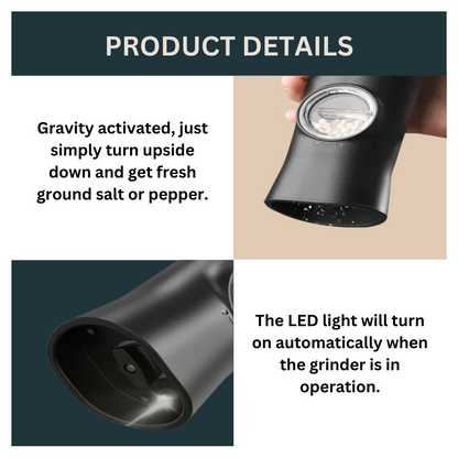 Electric Automatic Salt – Effortless Seasoning at Your Fingertips | Keftoshop™